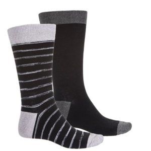 Frye Everyday Crew Socks Striped/Black